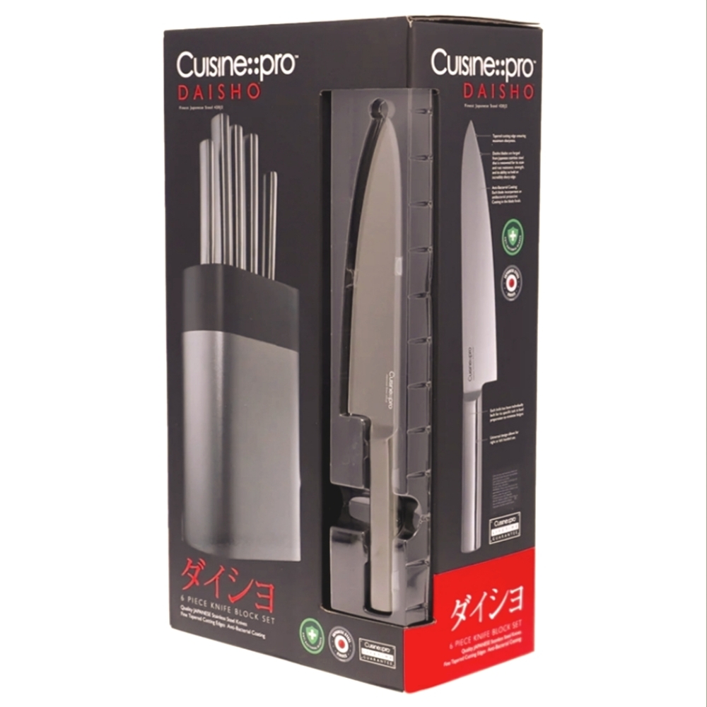 CUISINE PRO 6 PIECE Daisho Knife Set $399